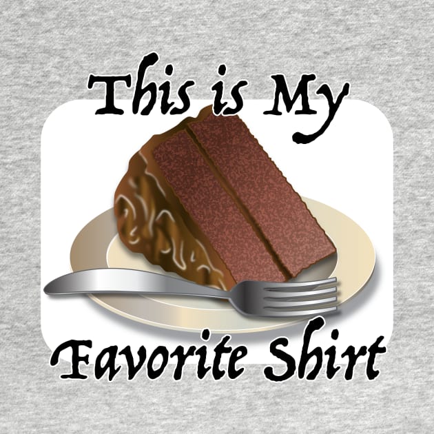 Chocolate Cake Shirt by NN Tease